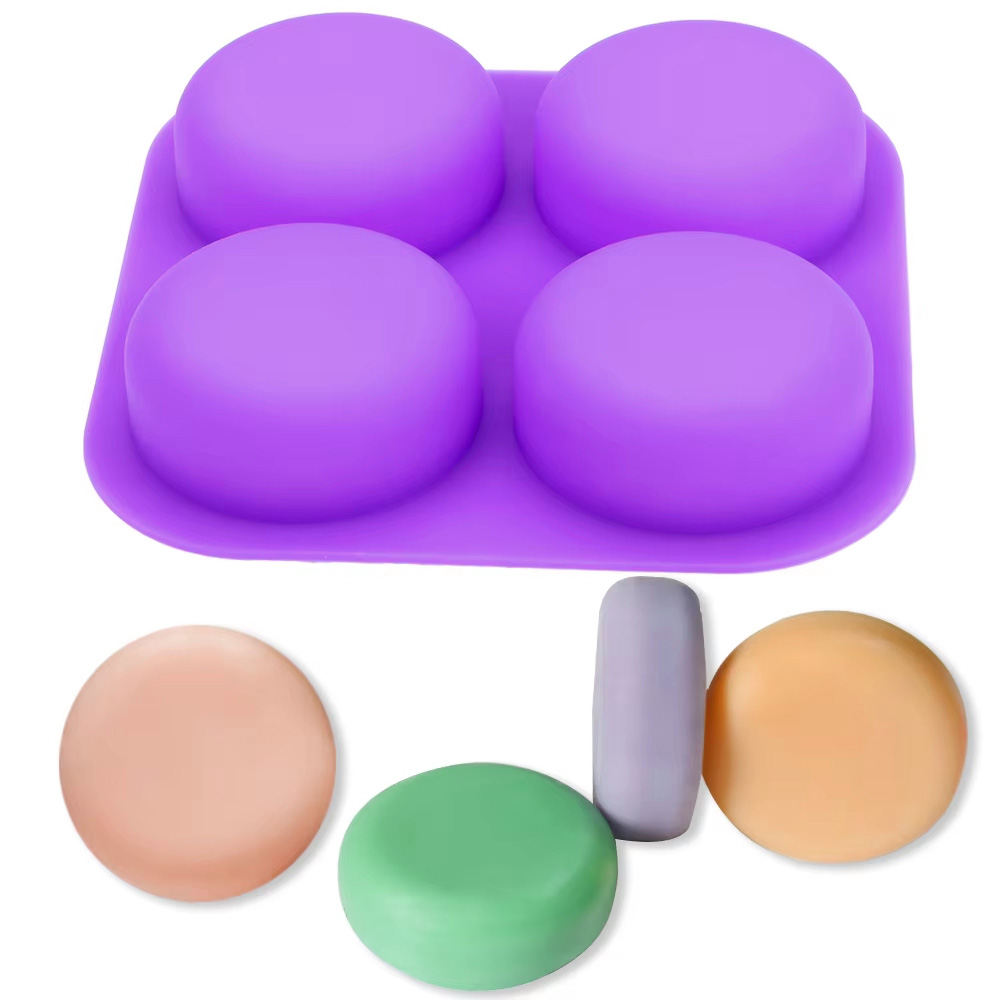 Eco Soap - 1-2 PCS 4 Cavity Reusable Round