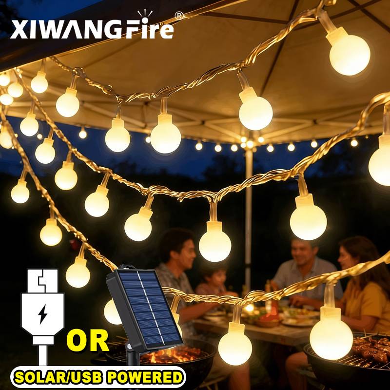 3-10M Solar/USB/Battery String - Solar Garden Light 评论和价格