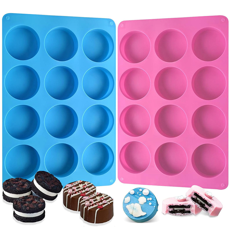 Round Silicone Molds 12-Cavity - Eco Soap 评论和价格