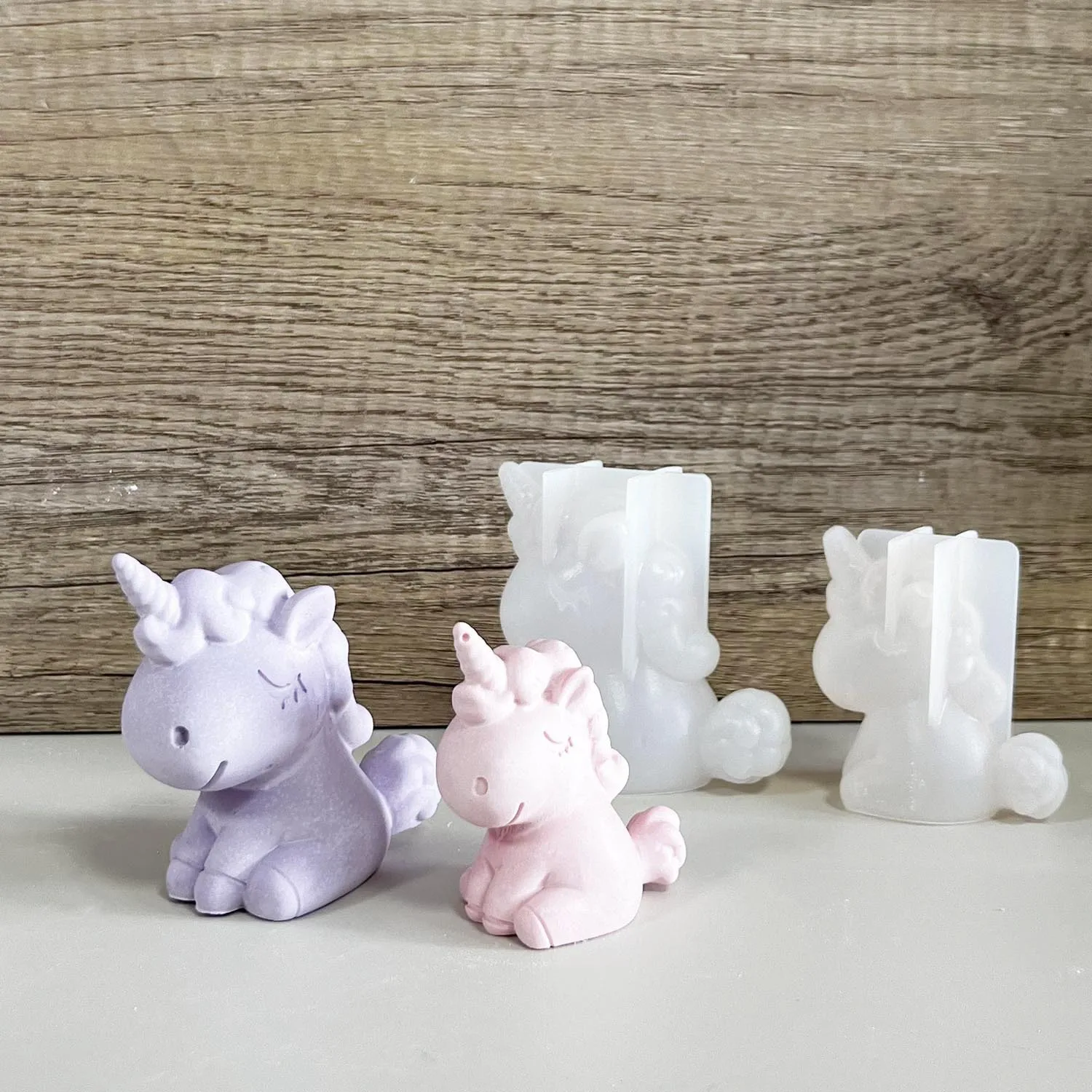 3D Geometric Silicone Unicorn  - Eco Soap 评论和价格