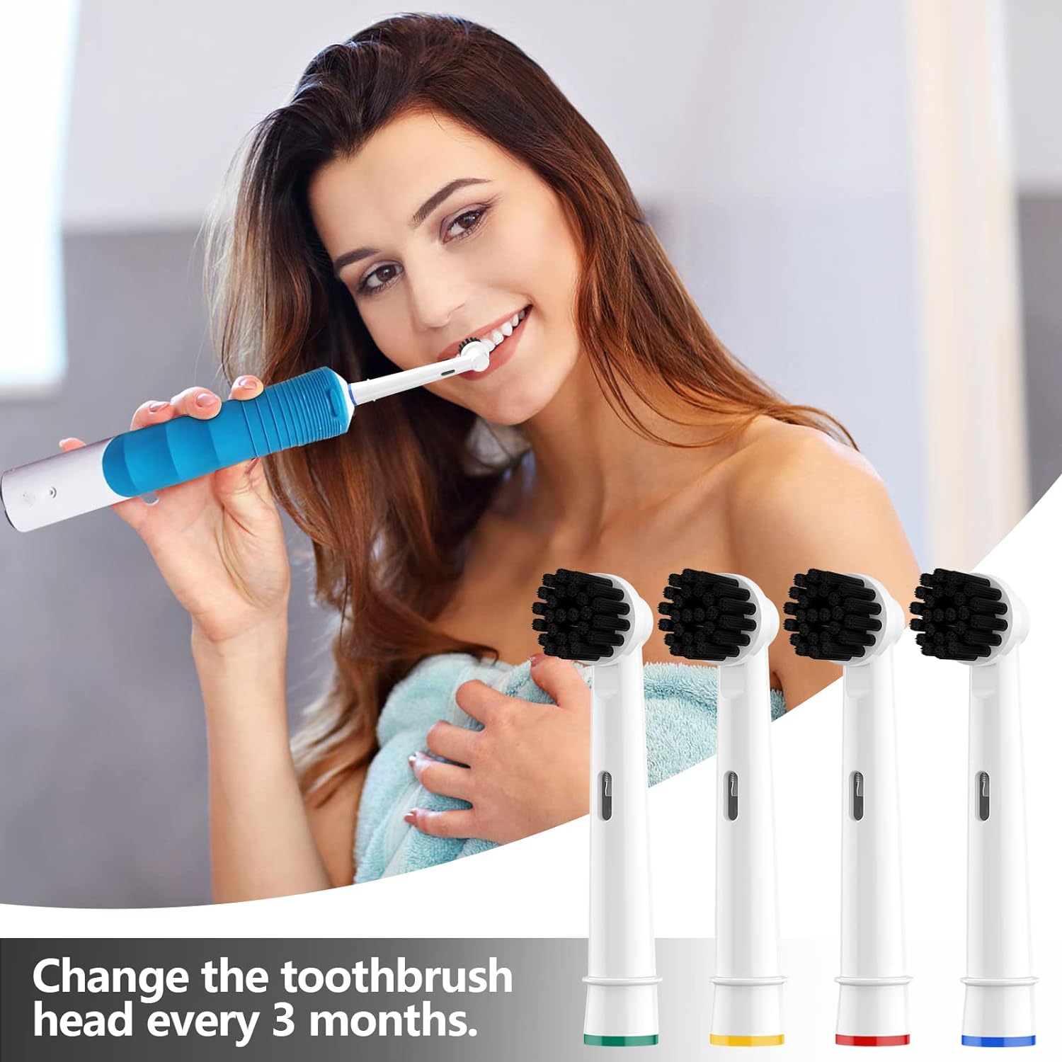 Replacement Toothbrush Heads F - Bamboo Toothbrush 评论和价格
