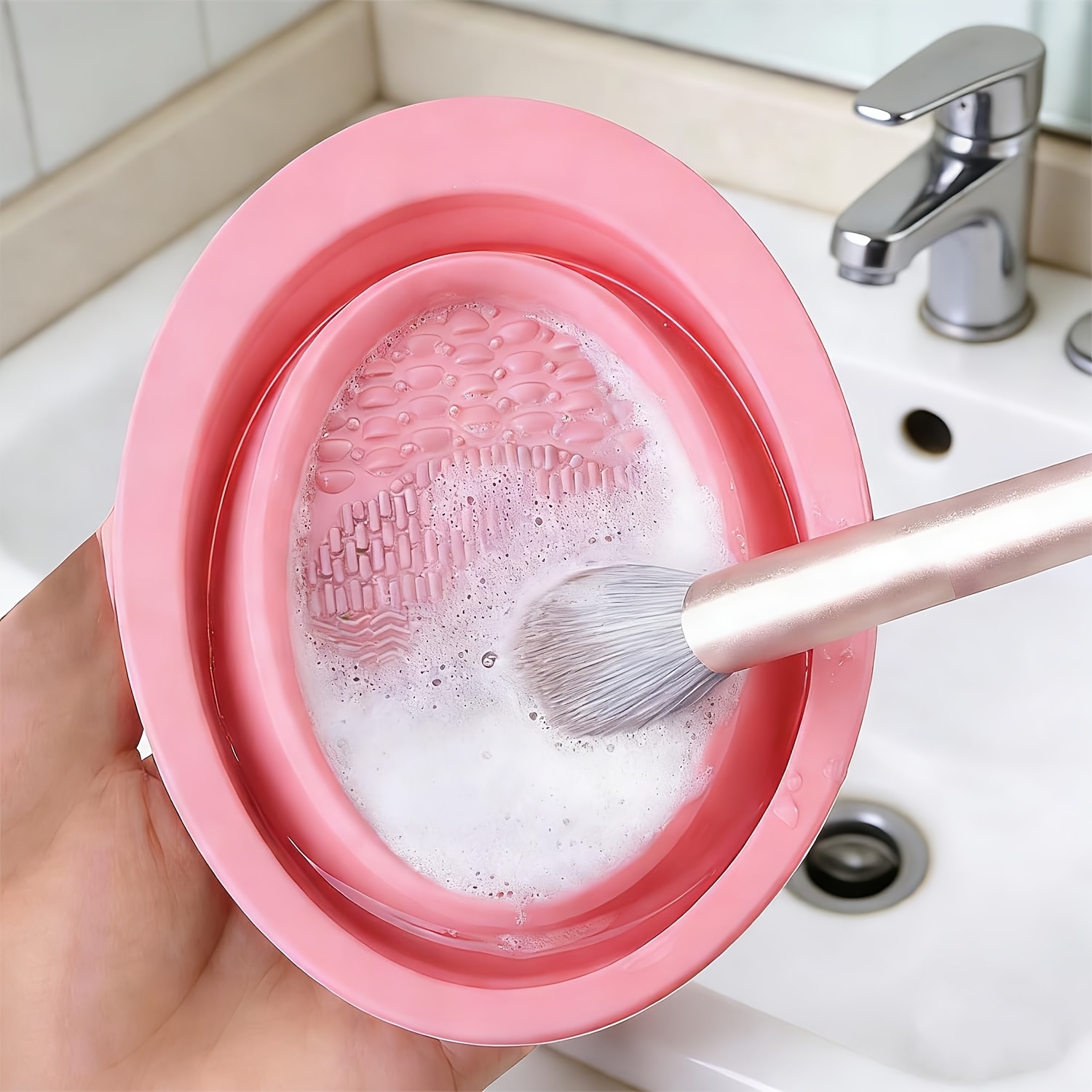Foldable Silicone Makeup Brush - Eco Sponge 评论和价格