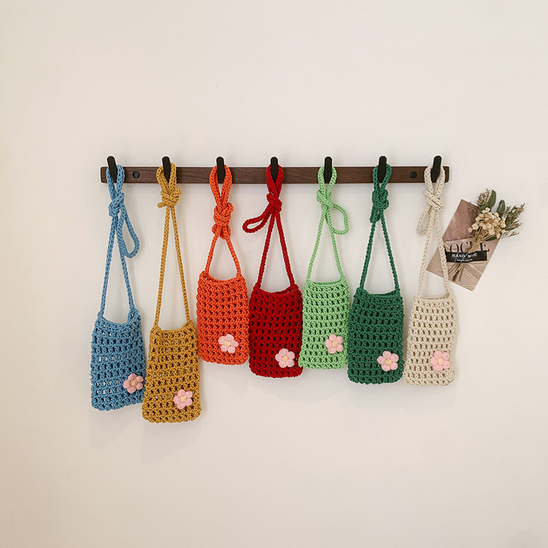 1pcs New Hollow Knitting Multi - Reusable Bag 评论和价格