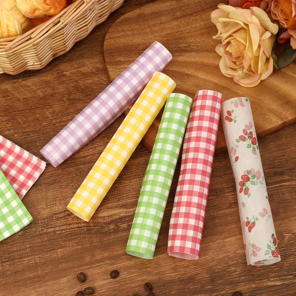 50Pcs Oilproof Wrapping Paper  - Beeswax Wrap 评论和价格