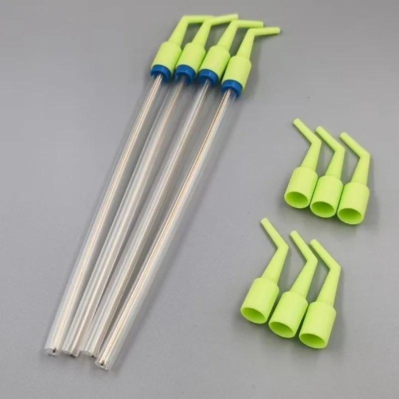 10Pcs Dentistry Disposable Suc - Reusable Straw 评论和价格