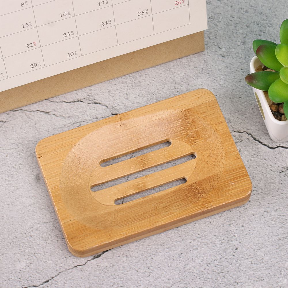 Portable Wooden Soap Tray Drai - Bamboo Cutlery 评论和价格
