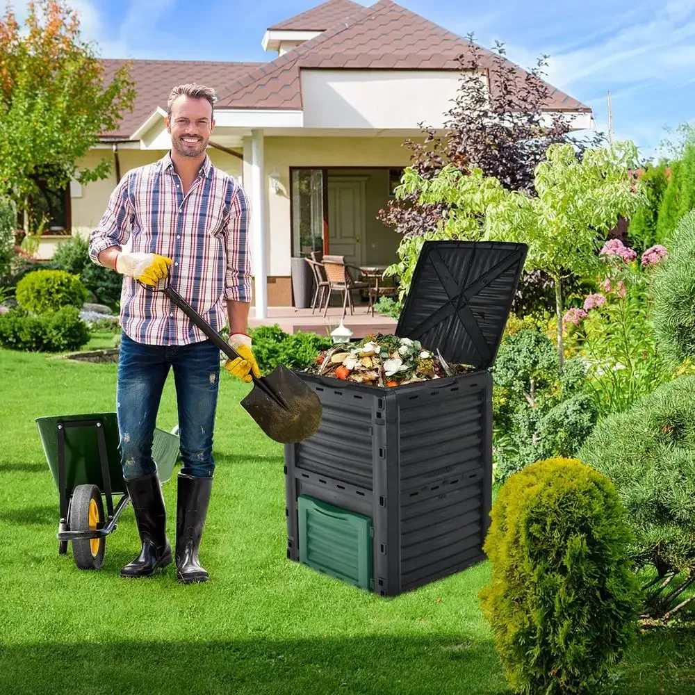 80 Gallon Outdoor Composting B - Compost Bin 评论和价格