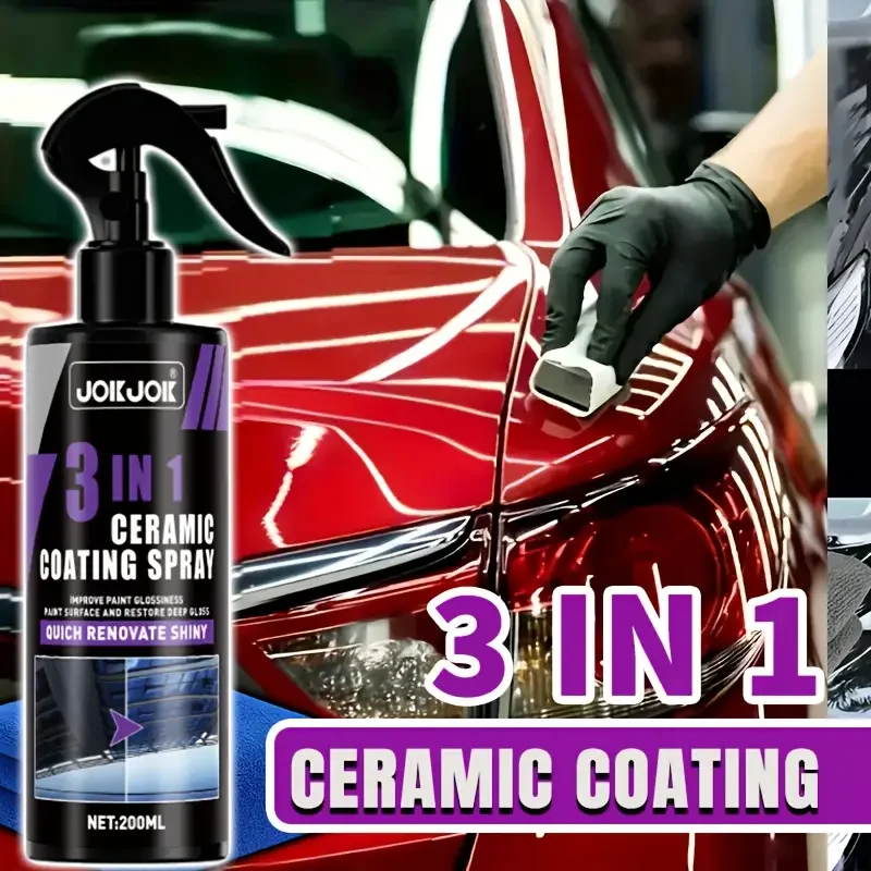 3 in 1 Car Ceramic Liquid Coat - Beeswax Wrap 评论和价格